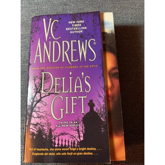 V.C. Andrews "Delias Gift" Paperback Book - Picture 5 of 5